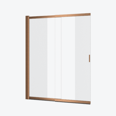 Liner parawan nawannowy 110x140 cm rozsuwany 2-częściowy lewy / prawy, miedziany szczotkowany