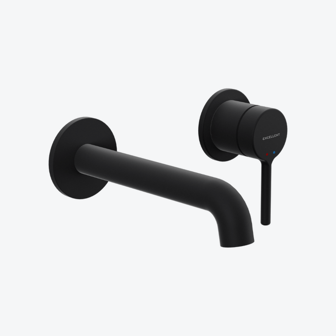 Delta PI bateria umywalkowa podtynkowa, czarny mat