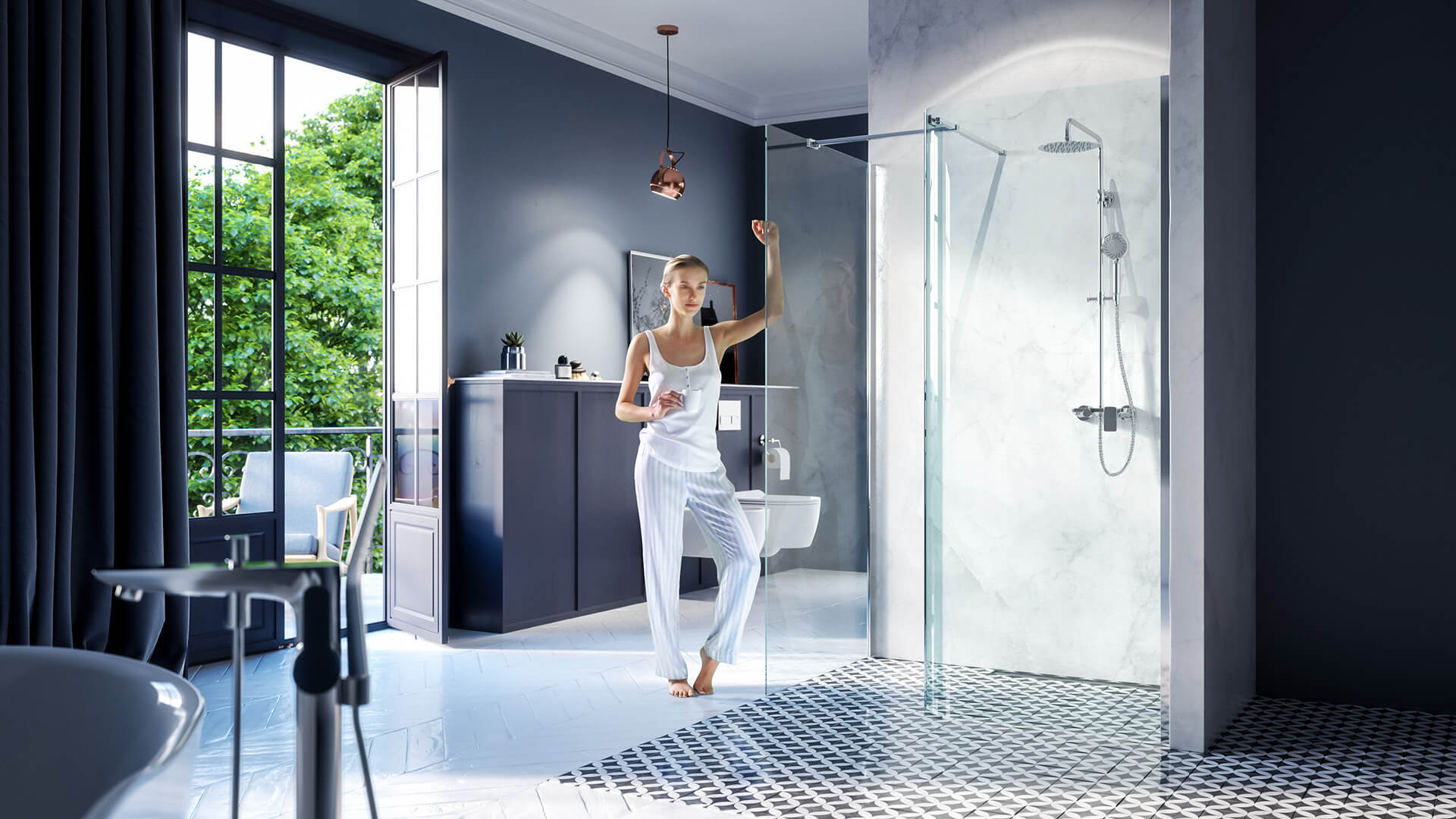 Próbnik kolorów 60 x 60 mm, Grzejniki