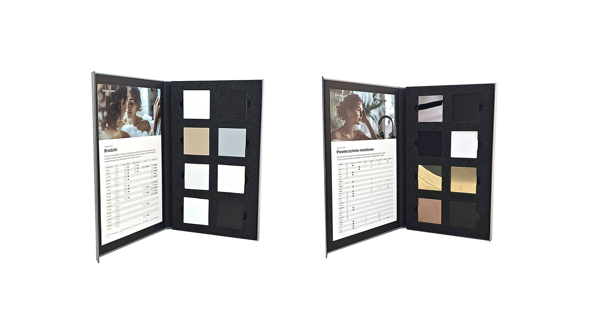 Próbnik kolorów 60 x 60 mm, Grzejniki