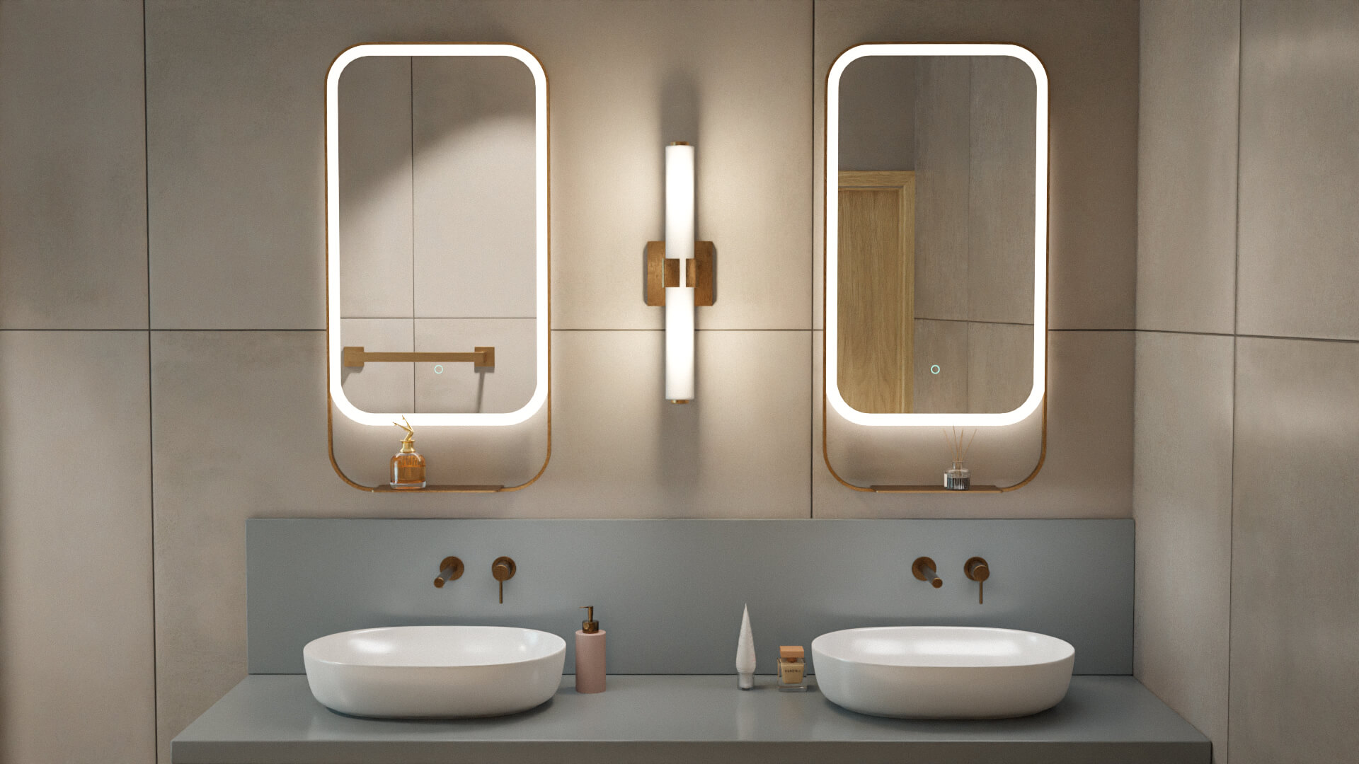 Mila Light lustro łazienkowe 100x50 cm z półką, oświetlenie LED mata grzewcza, czarny mat