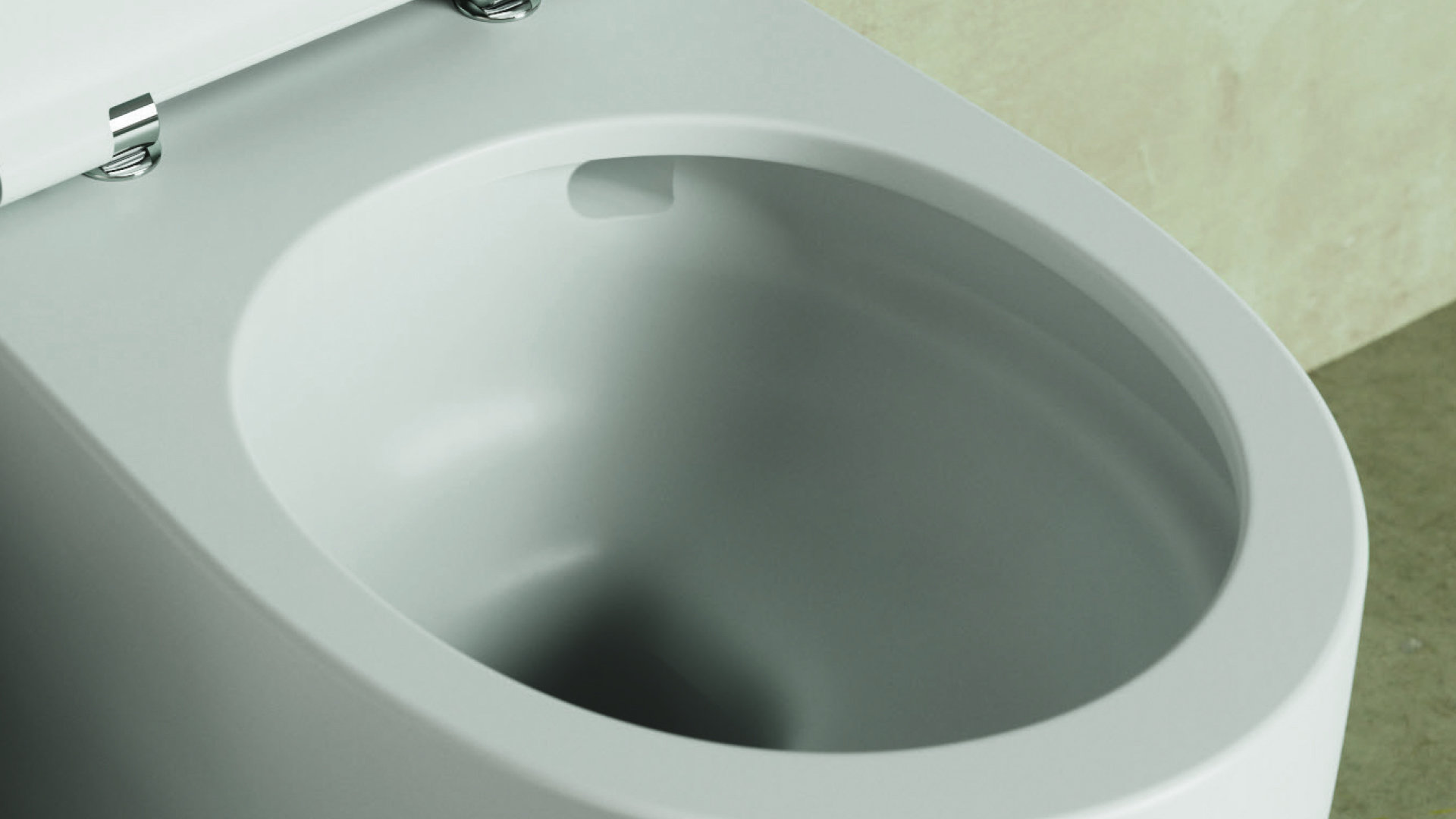 Quadra zestaw miska WC bezrantowa z systemem spłukiwania Vertigo, z deską wolnoopadającą slim, biały połysk