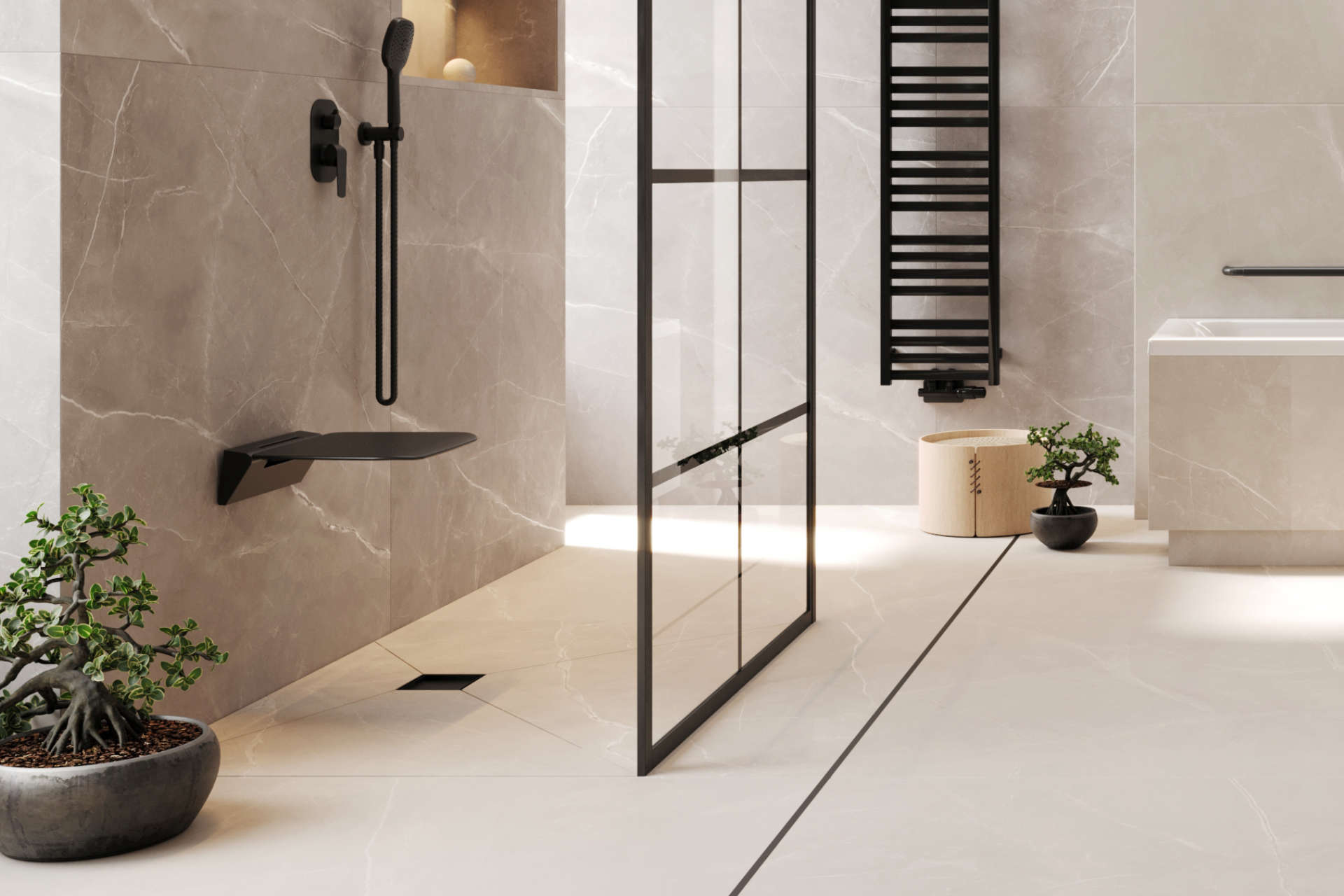 Profil T fugowy 18 mm, długość 250 cm aluminiowy, malowany proszkowo, czarny mat