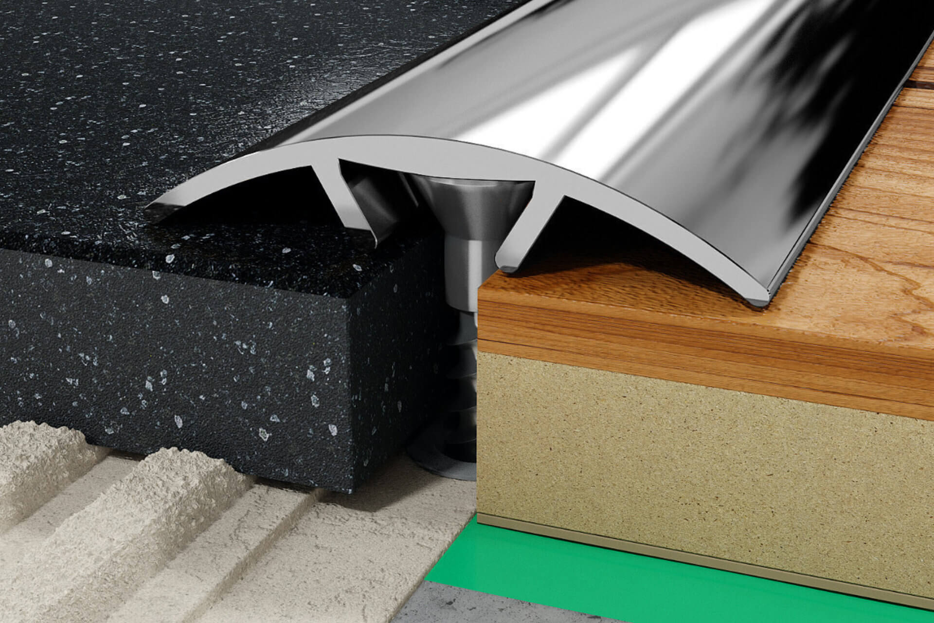 Profil O owalny 30 mm, długość 200 cm mosiężny, chromowany wiz