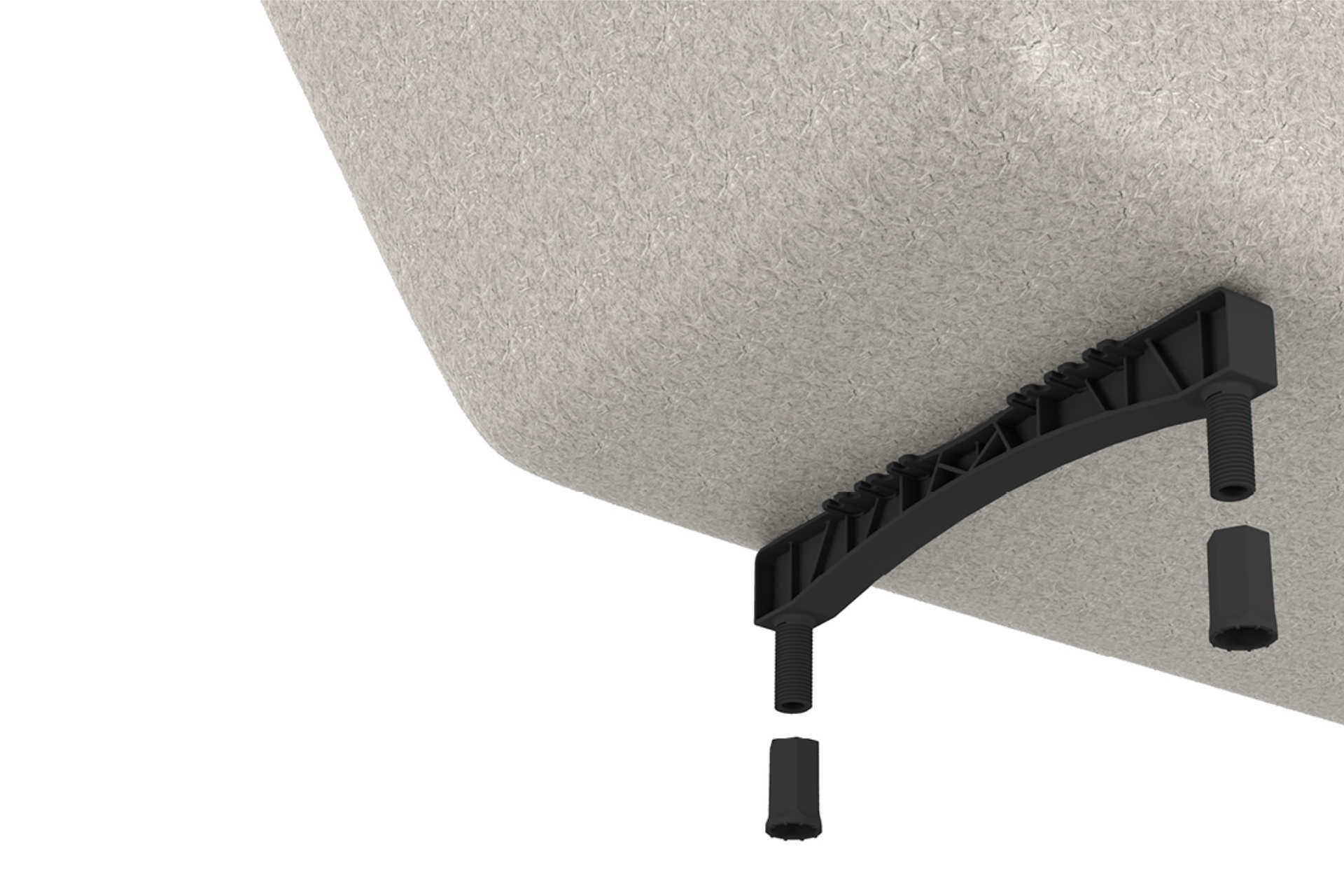 Zestaw nóżek wannowych wysokich