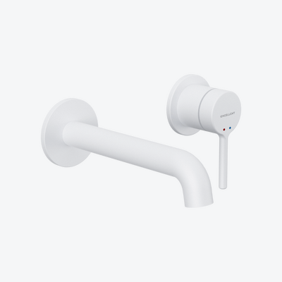 Delta PI bateria umywalkowa podtynkowa, biały mat