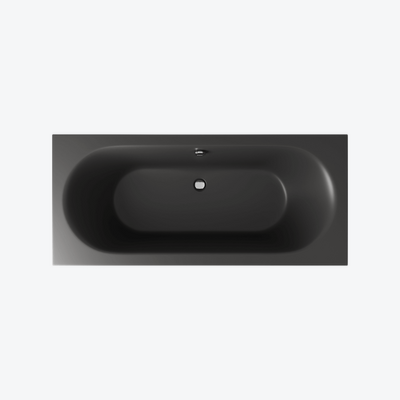 Oceana Slim wanna prostokątna 160X75 cm antracyt mat