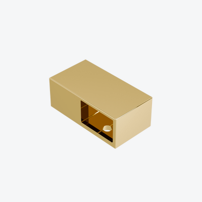 Vidoq łącznik wsporników ścianek kabiny walk-in, złoty połysk