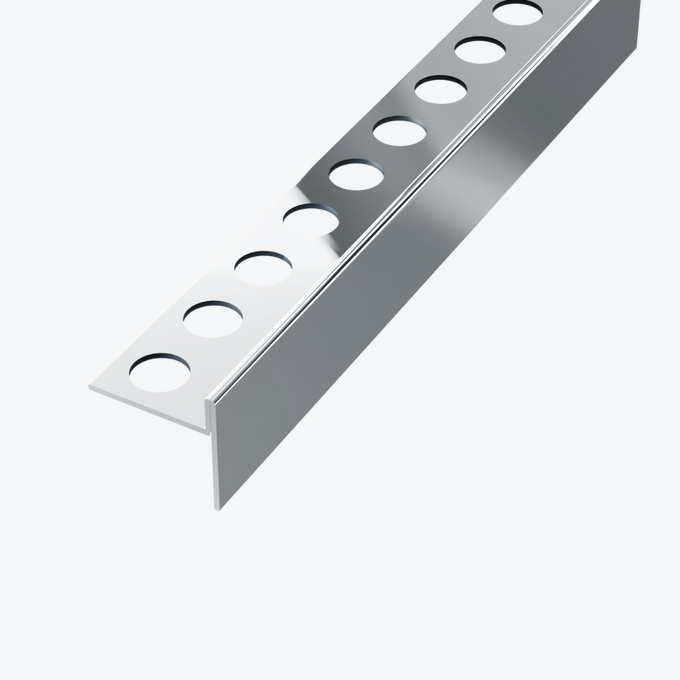Profil brodzikowy 120 cm, spadkowy prawy , stal nierdzewna, polerowany