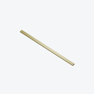 Ortigo wspornik kabiny 120 cm do docięcia, złoty połysk