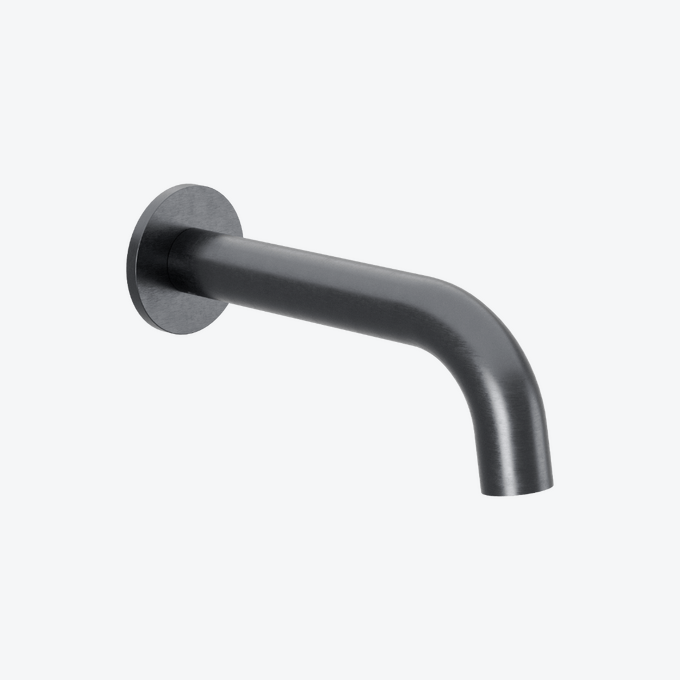 Delta PI wylewka wannowa ścienna, grafit szczotkowany