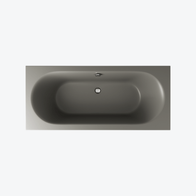 Oceana Slim wanna prostokątna 180X80 cm szary mat
