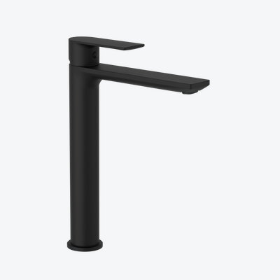 Glad bateria umywalkowa stojąca wysoka, czarny soft