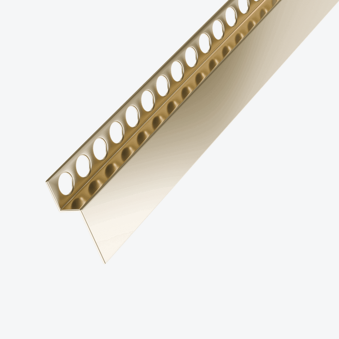 Profil Brodzikowy Czołowy Złoty 120cm Profil Spadkowy czołowy Stal