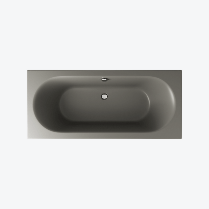 Oceana Slim wanna prostokątna 170X75 cm szary mat