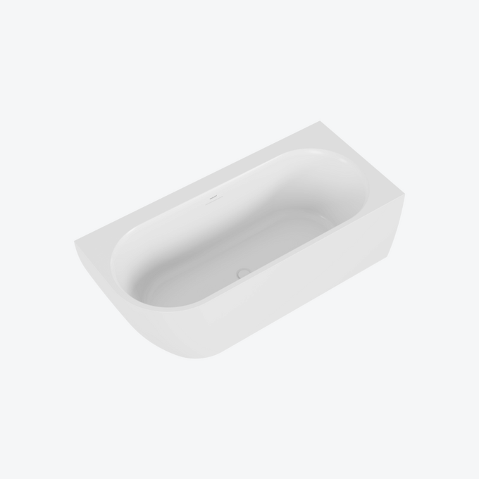 Oceana 2.0 Wanna wolnostojąca narożna prawa, 165x75, biały połysk