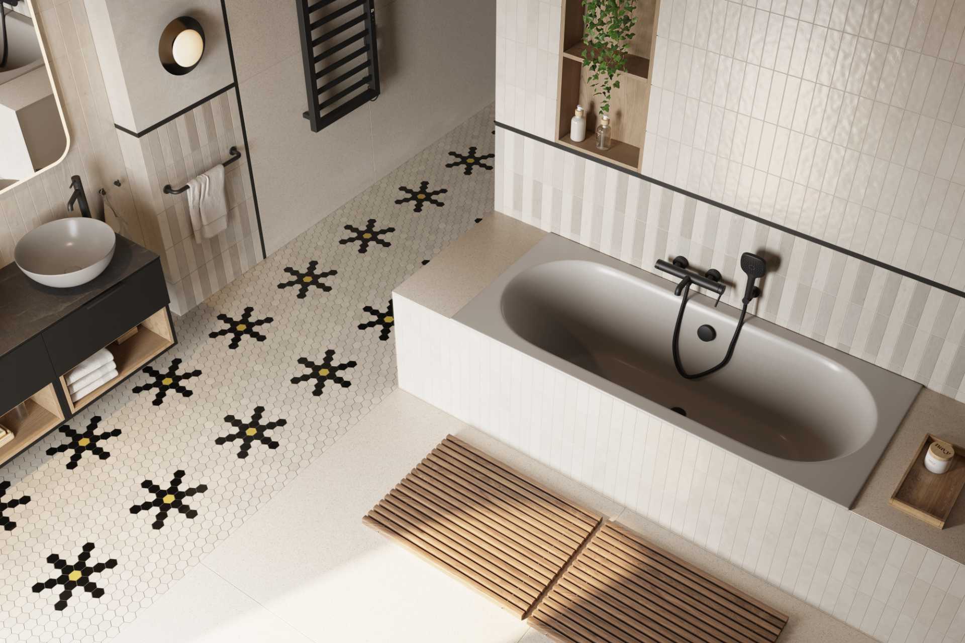 Oceana Wanna prostokątna 170x75 cm, cappucino mat