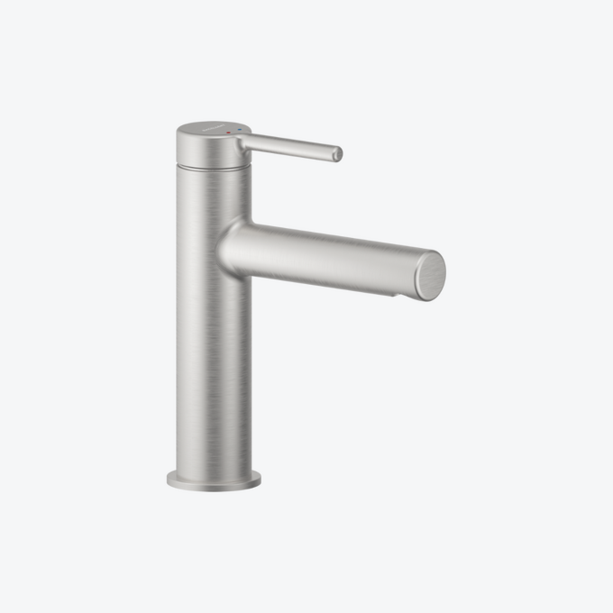 PI bateria umywalkowa stojąca, nikiel szczotkowany