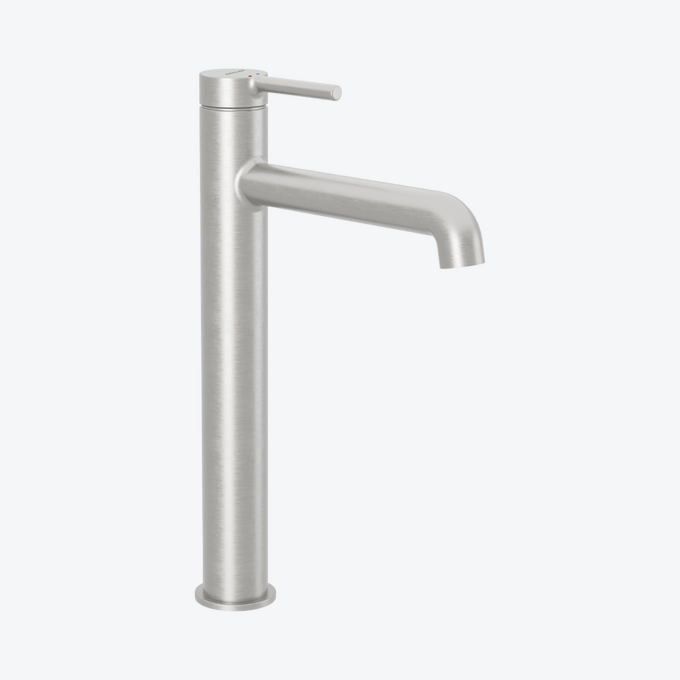 Delta PI bateria umywalkowa stojąca wysoka, nikiel szczotkowany