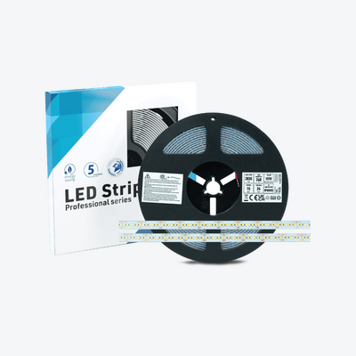 Taśma 1200 LED SMD IP65, 240 LED/m, 5m napięcie 24V, moc 15W/m, 3000 K, biała ciepła