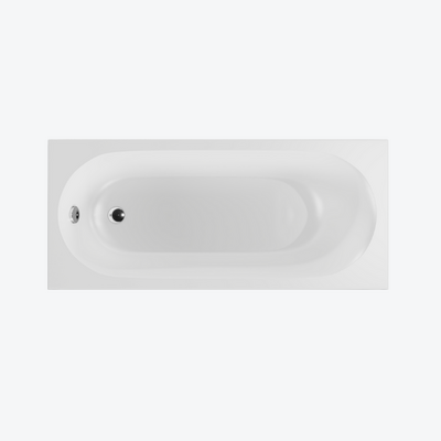Oceana Slim Mono wanna prostokatna 160x70 cm, biały połysk